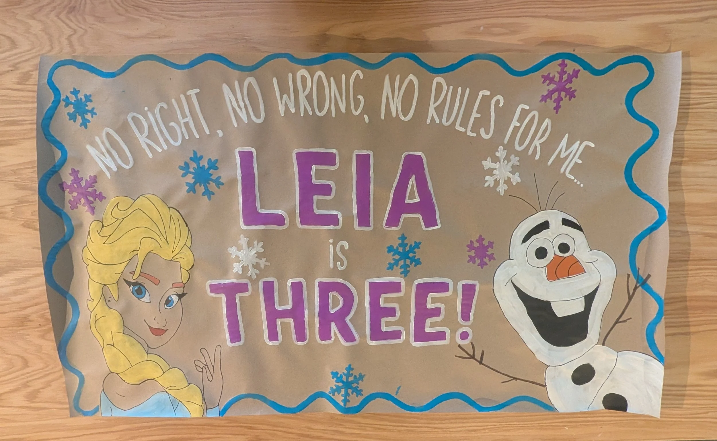 Kids Birthday Party Banner