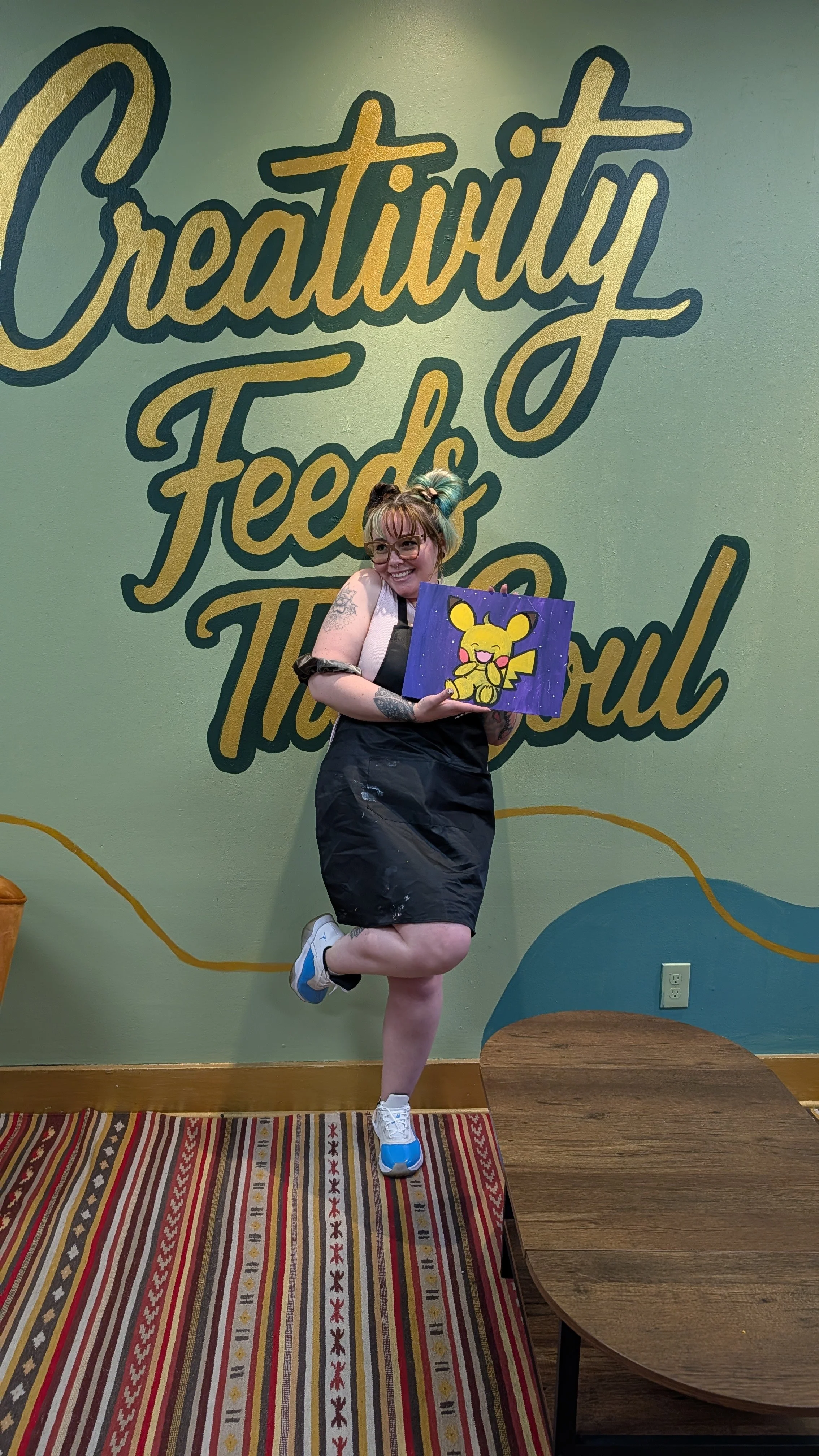 DIY Walk In Painting