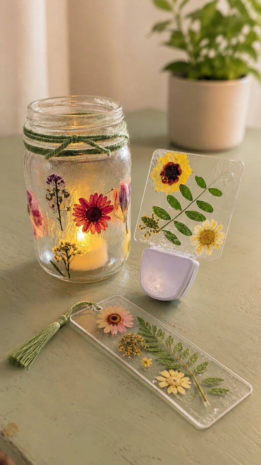Craft & Sip @ Joey C's Pressed Flower Workshop