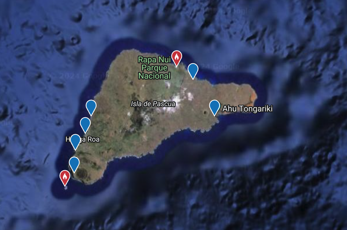 Rapport de sorties sur eBird - Île de Pâques - Rapa Nui