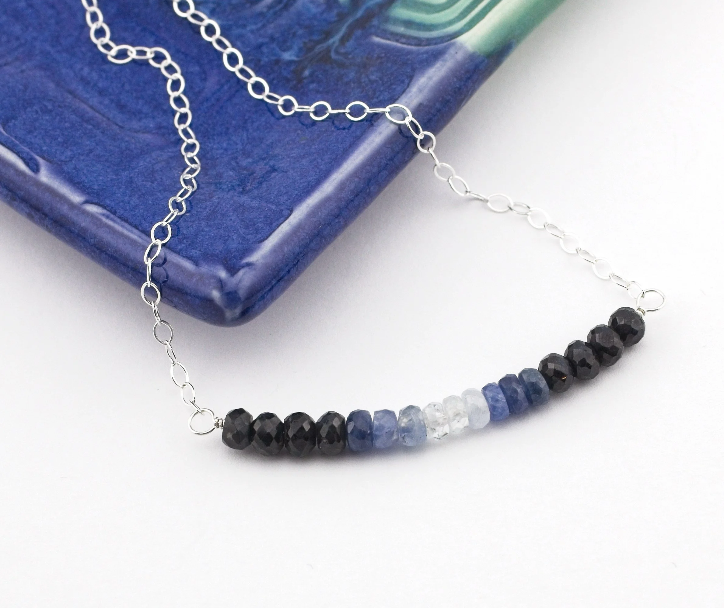 Blue Sapphire Necklace