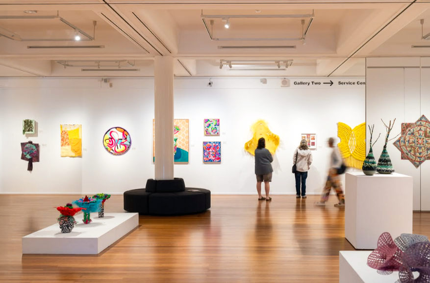 Silva Areæ  (Top left, Glen Eira City Council Gallery, photo Naarm Textile Collective)