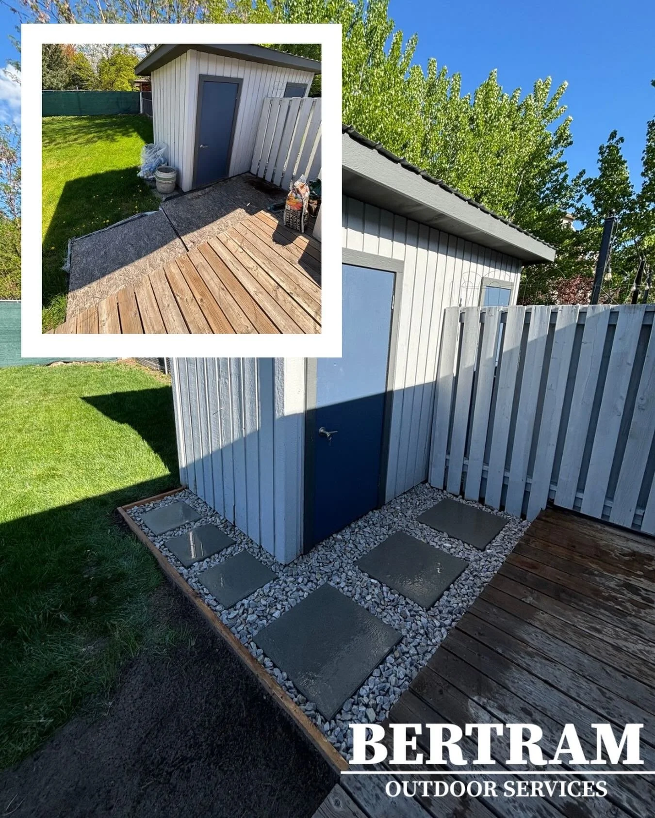 From rough and unfinished to something a lot more inviting. These are hands down my favourite kinds of projects. There&rsquo;s nothing quite like seeing a space completely transform and knowing the yard just feels different when it&rsquo;s done.

If 