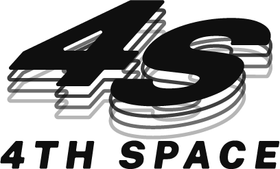 Stacked 4 & S with the text "4TH SPACE" below