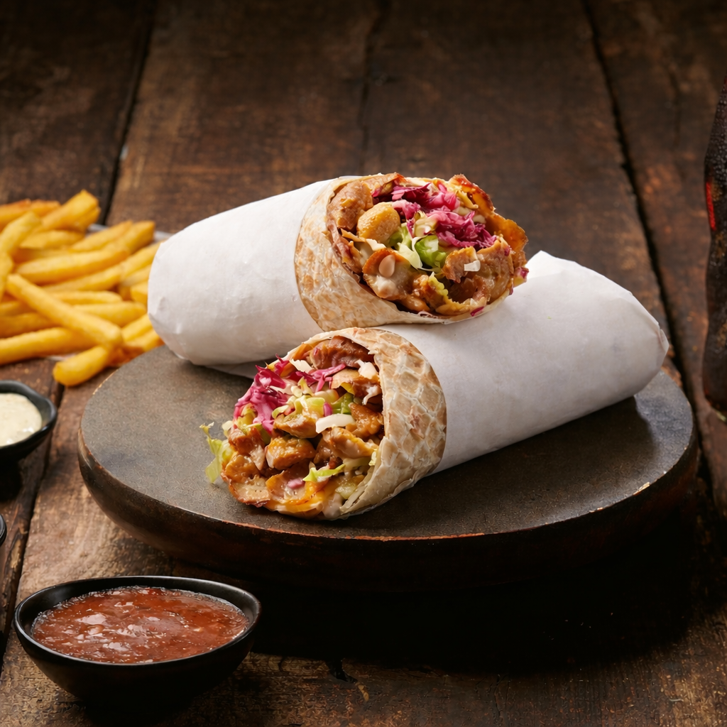 Yufka Chicken Wrap St. Albert Saint Albert Edmonton Alberta