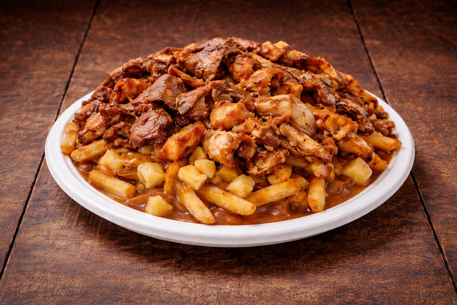 Mixed Chicken Donair Poutine St. Albert Saint Albert Edmonton Alberta