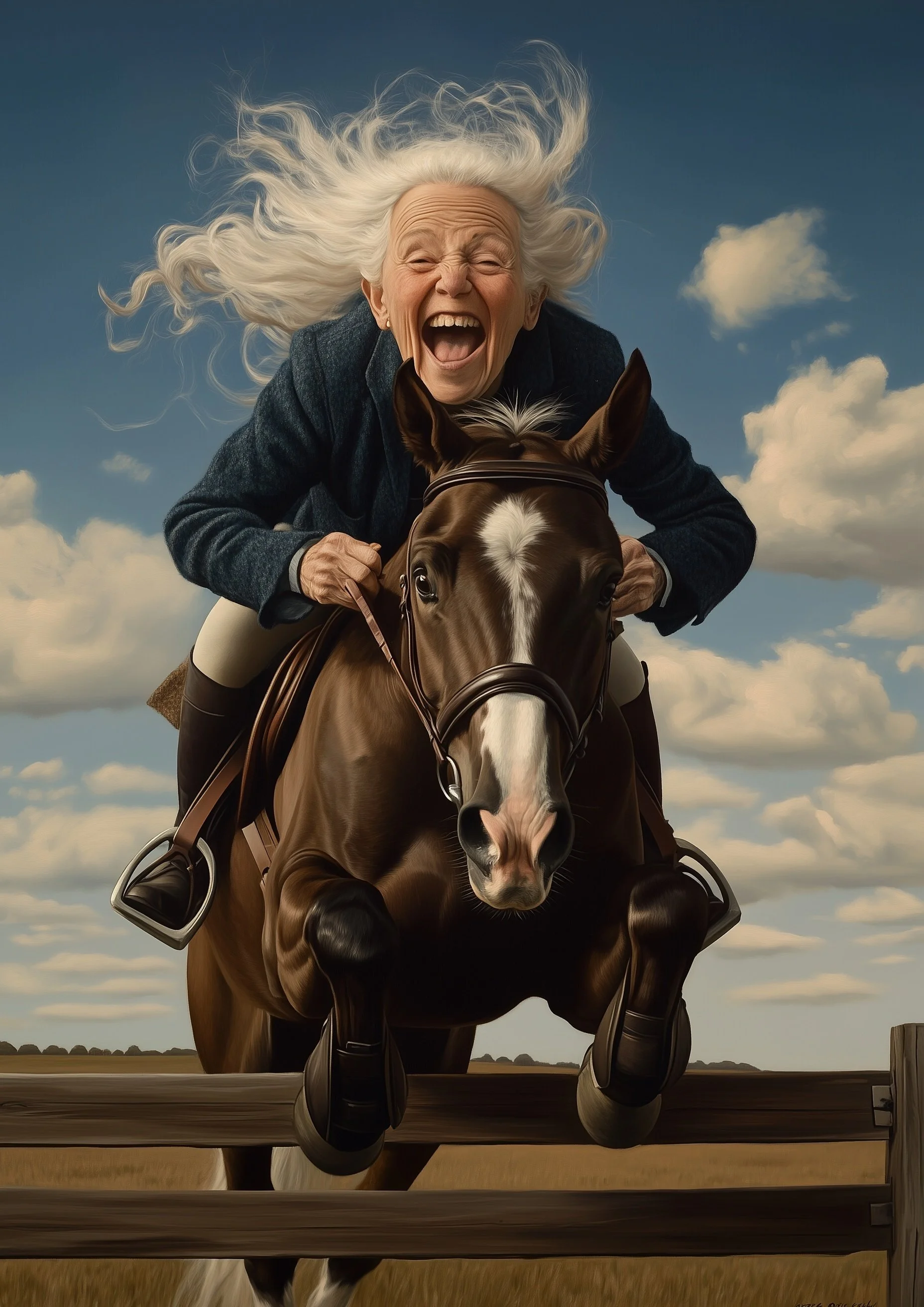 Just a Number: 5x7 Card