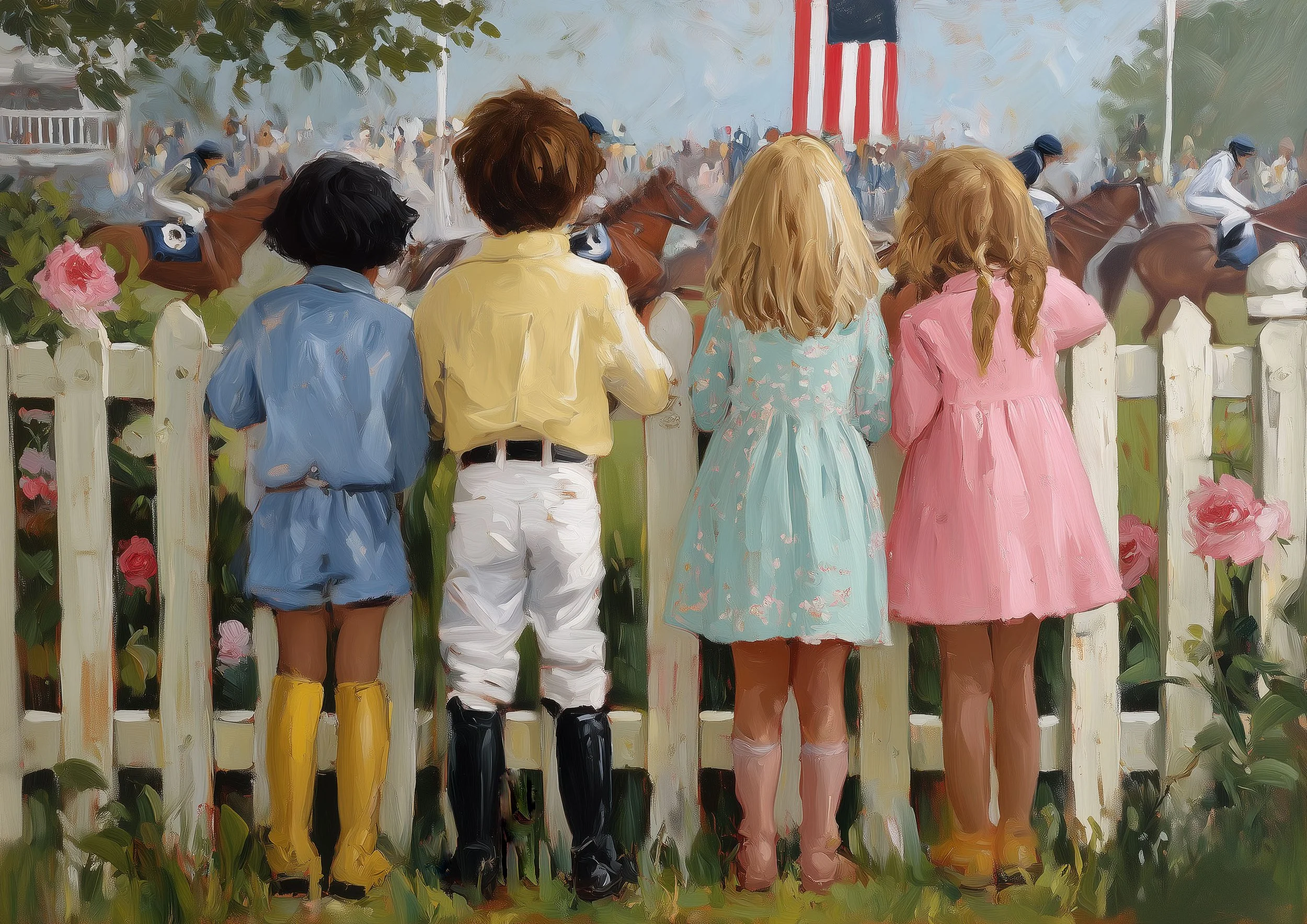 Hometown Charm: 5x7 Card