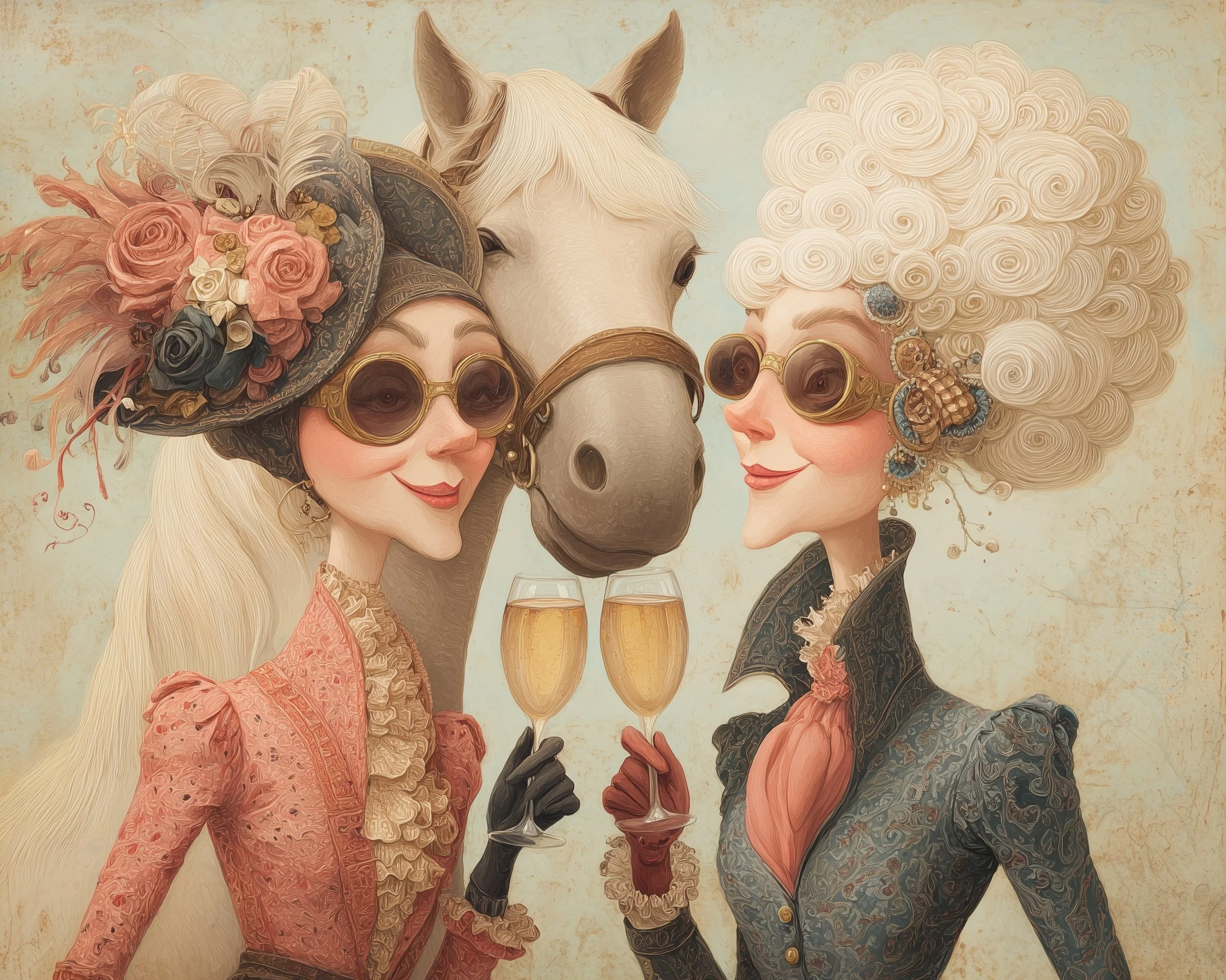 Fall Races: 5x7 Card