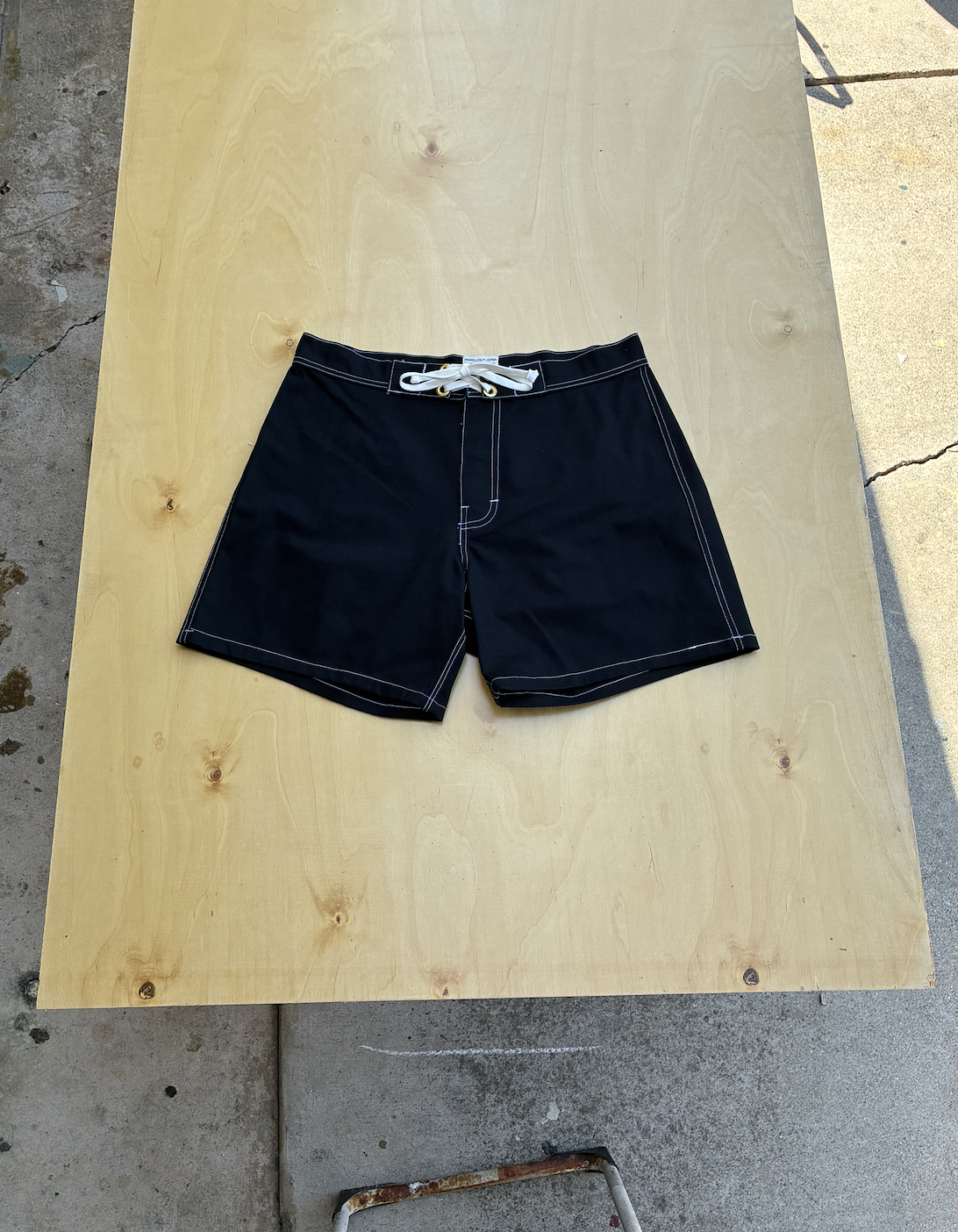 Standard Trunks - Black Twill
