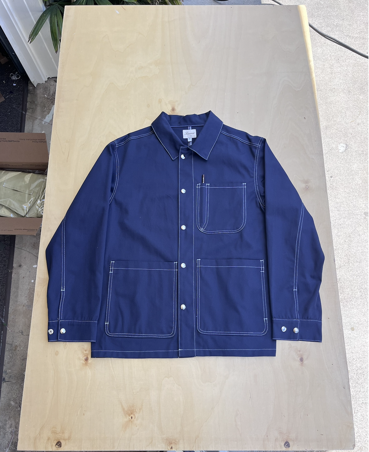 Shore Coat - Navy