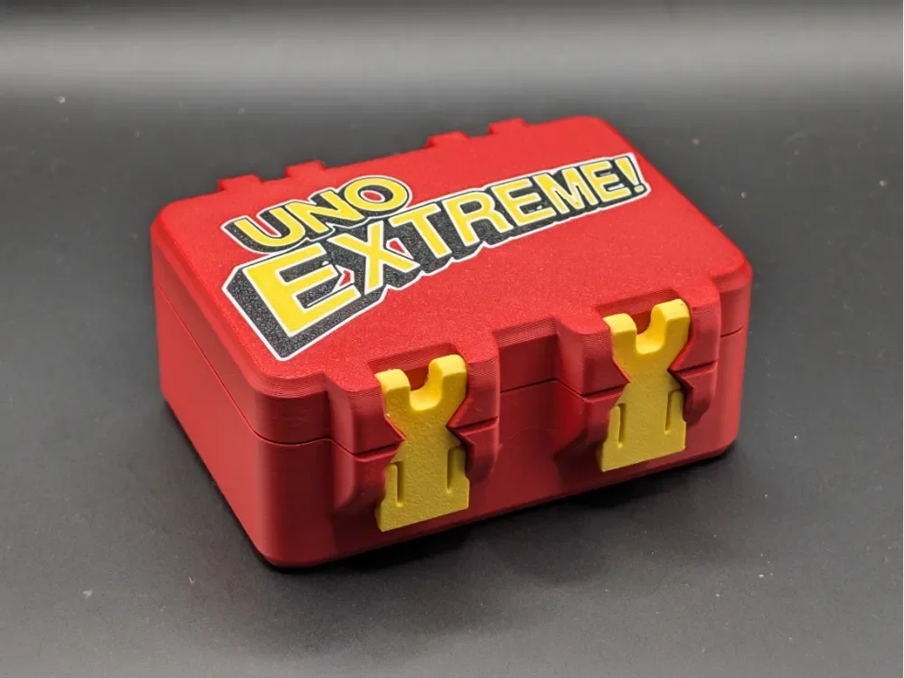 3D Printed Uno Card Box