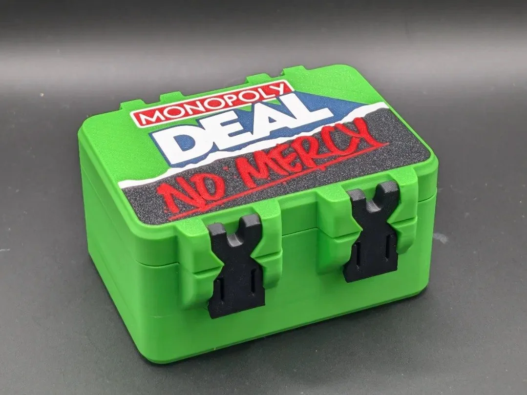 Monopoly Deal No Mercy Card Box
