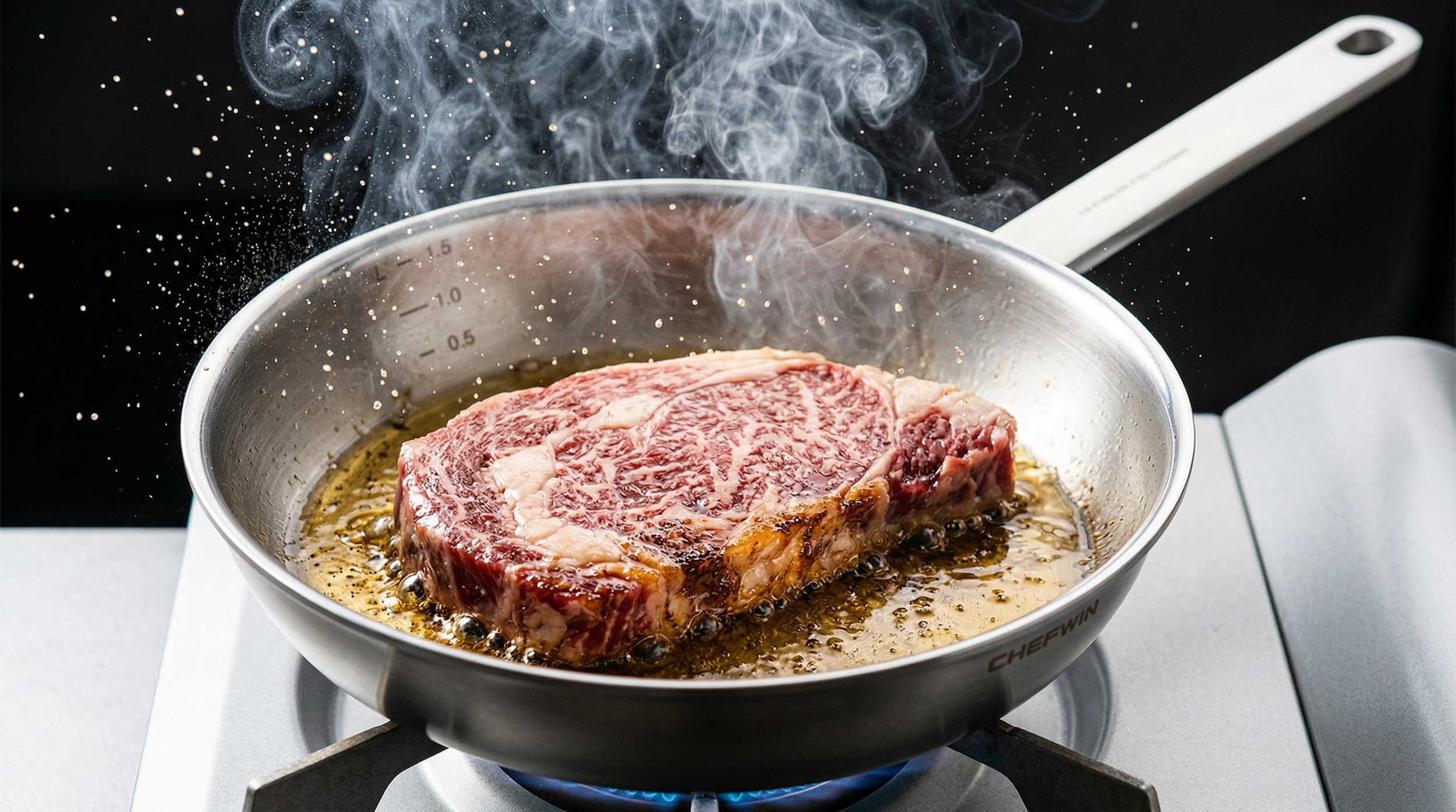 The Science of the Perfect Sear: Why 5-Ply Clad Stainless Steel is the Professional Choice