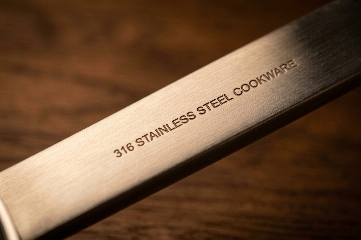 🔬 316 vs 304 Stainless Steel Cookware: What's the Real Difference?
