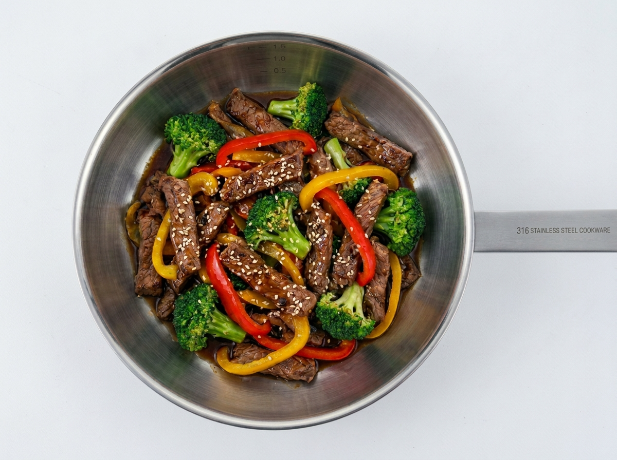 🍛 Quick &amp; Savory: Beef &amp; Vegetable Stir-Fry over Rice