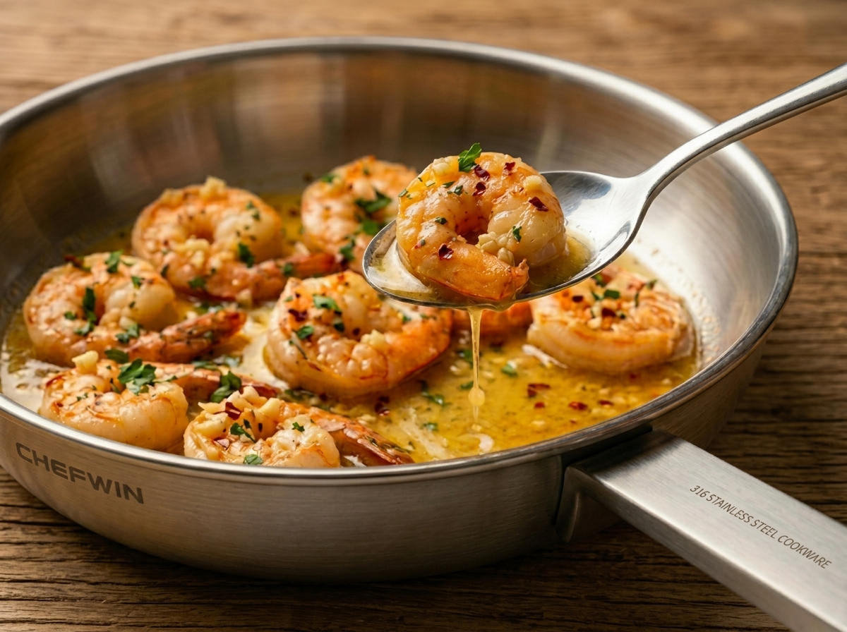 🍤This 10-Minute 5-Ingredient Garlic Butter Shrimp is Magic 