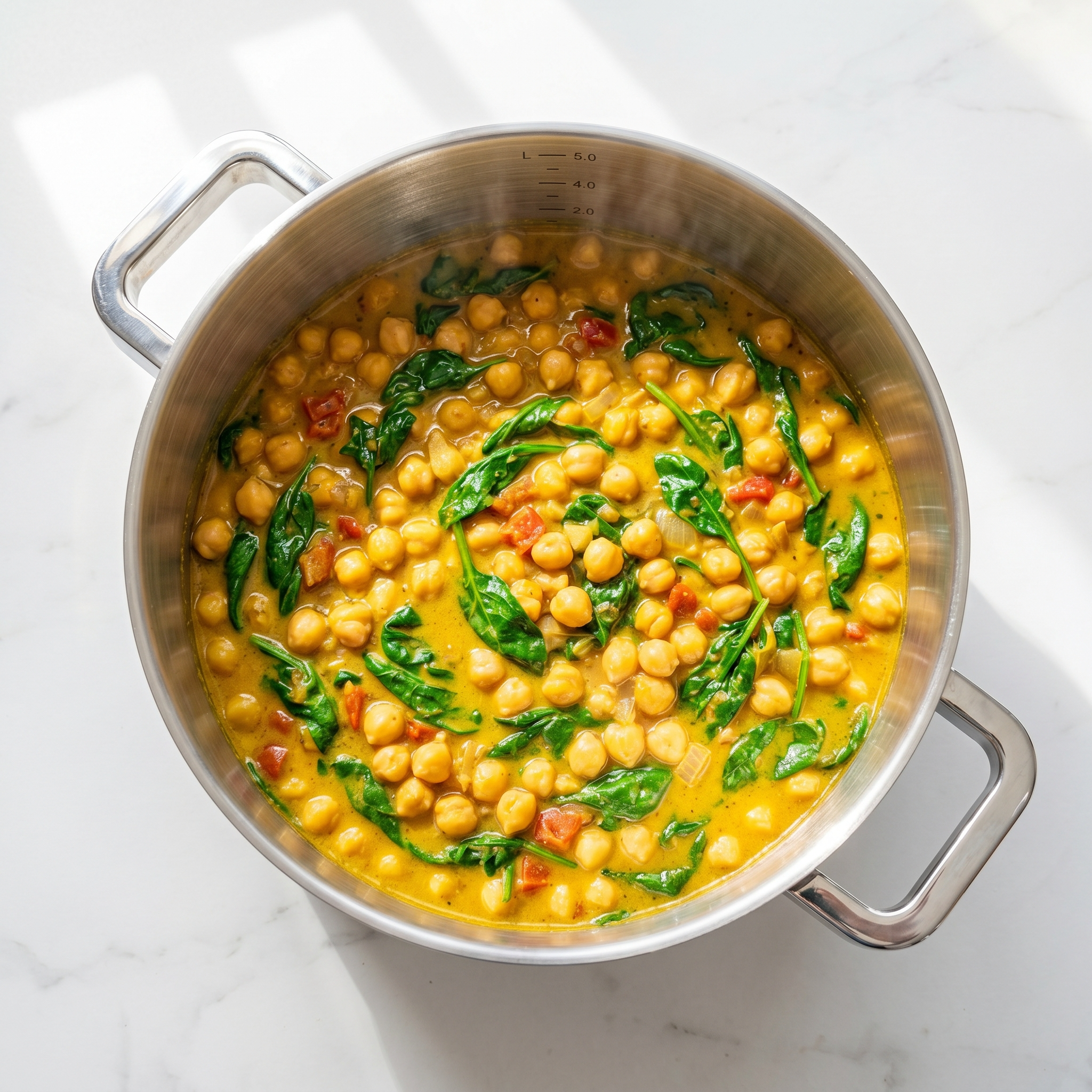 🥘 One-Pot 5-Ingredient Coconut Chickpea Stew