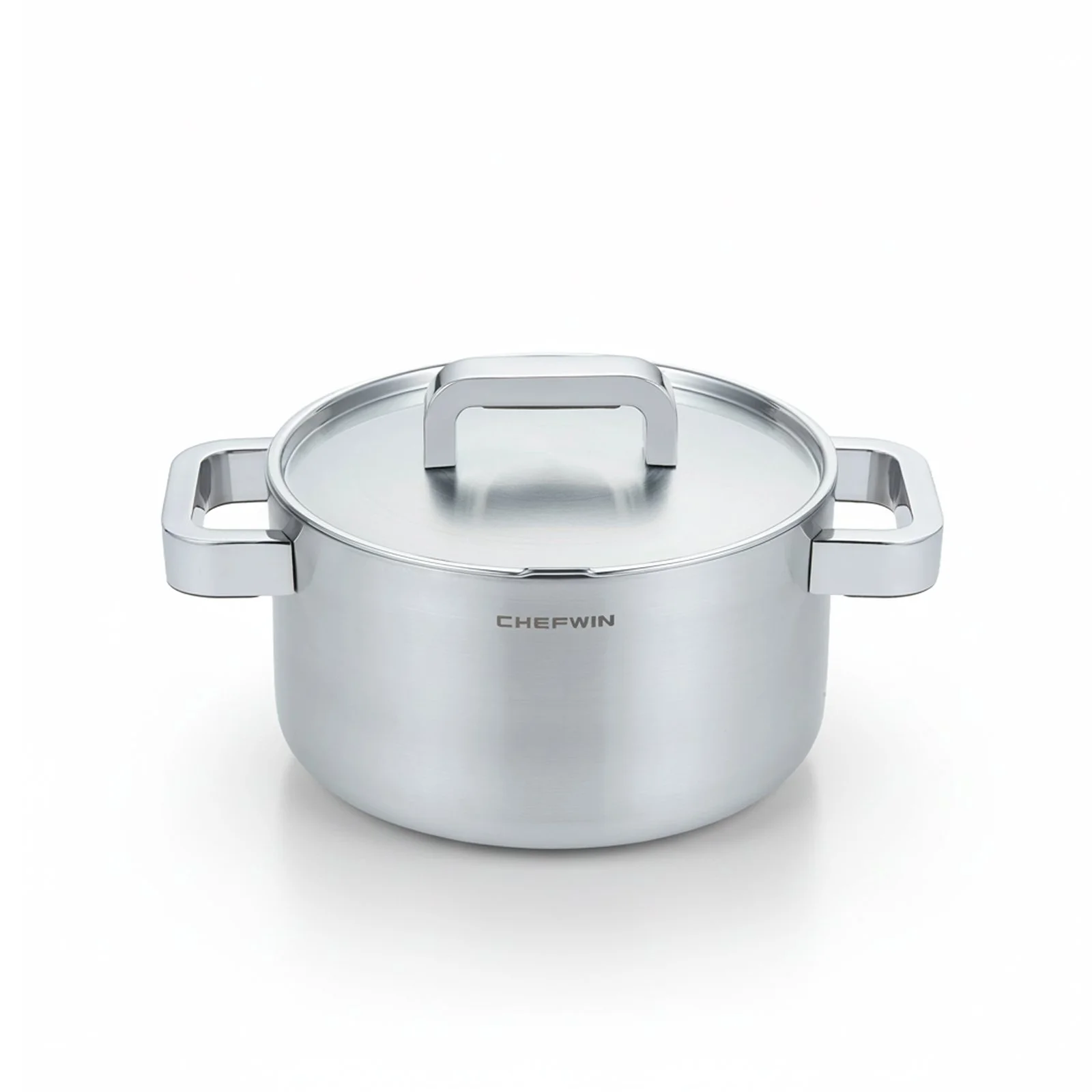 5-Ply 316 Stainless Steel 3.6 Quart Heavy Duty Soup Pot with Lid Cooking Pot