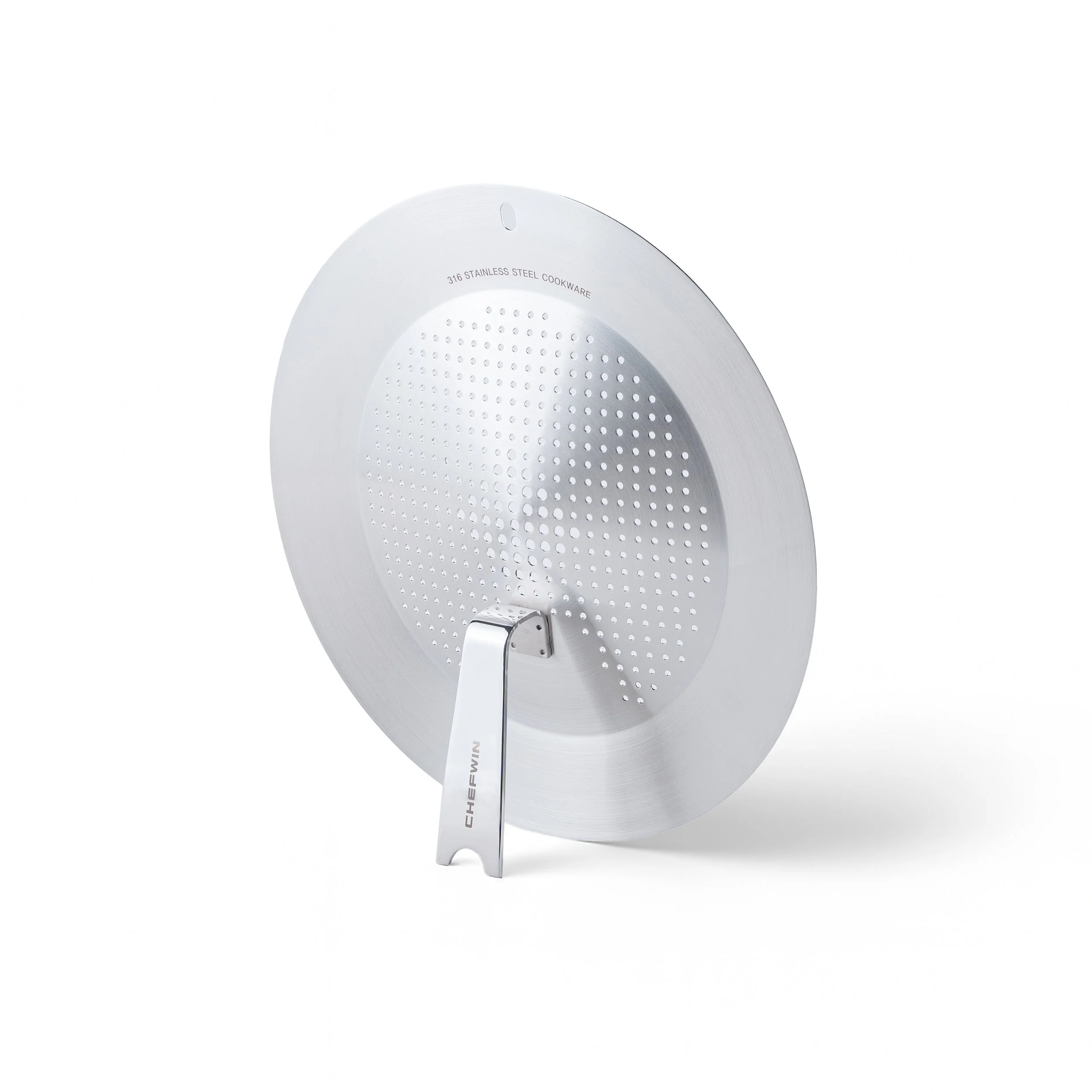 Self-Standing Universal Lid for Pots and Pans – 7 to 12 Inch Fit – 316 Stainless Steel