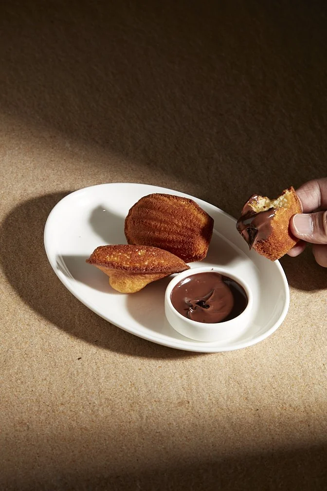 Madeleines & chocolate