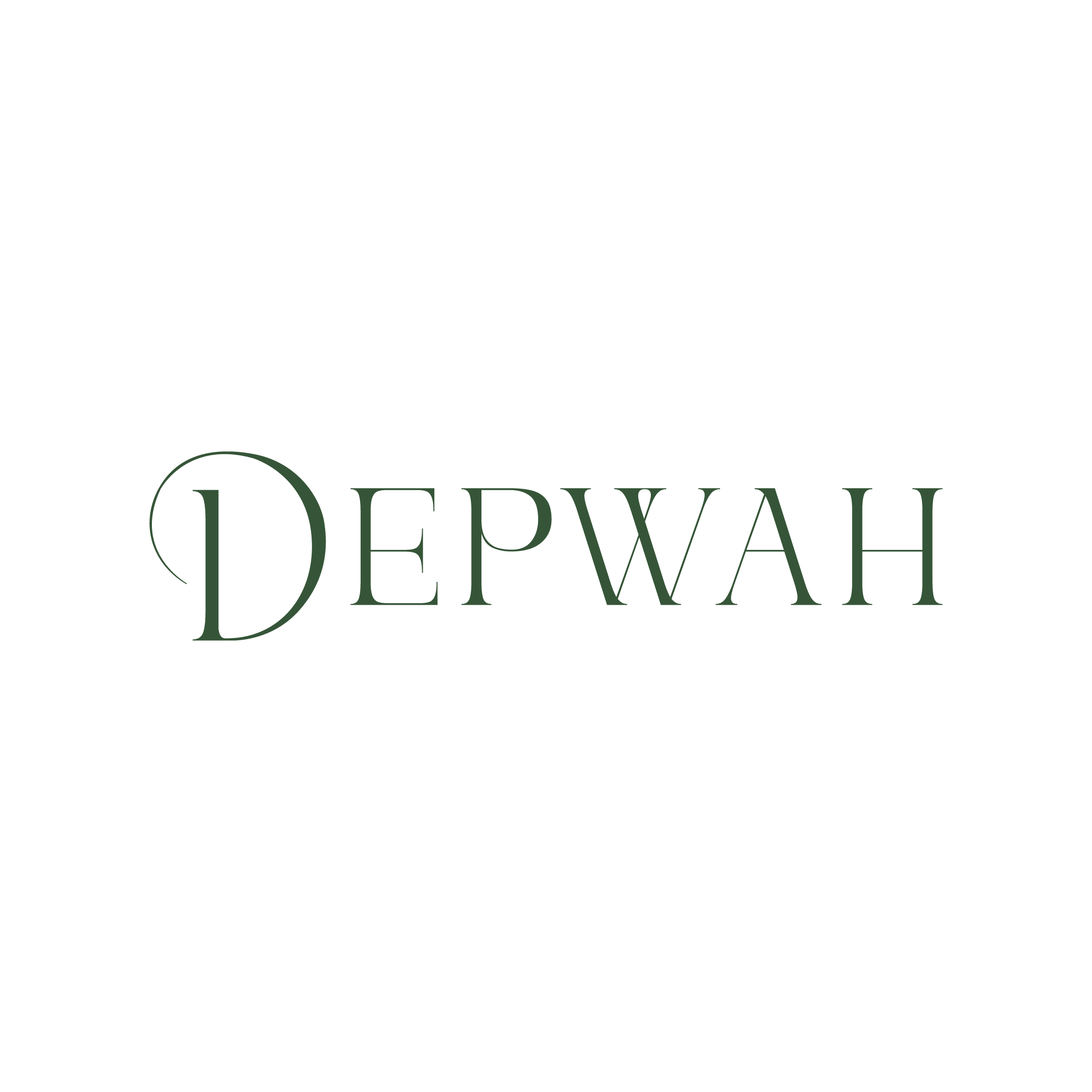 Elegant restaurant interior with wooden furniture, decorative lighting, and bar area in the background. Depwah cafe restaurant