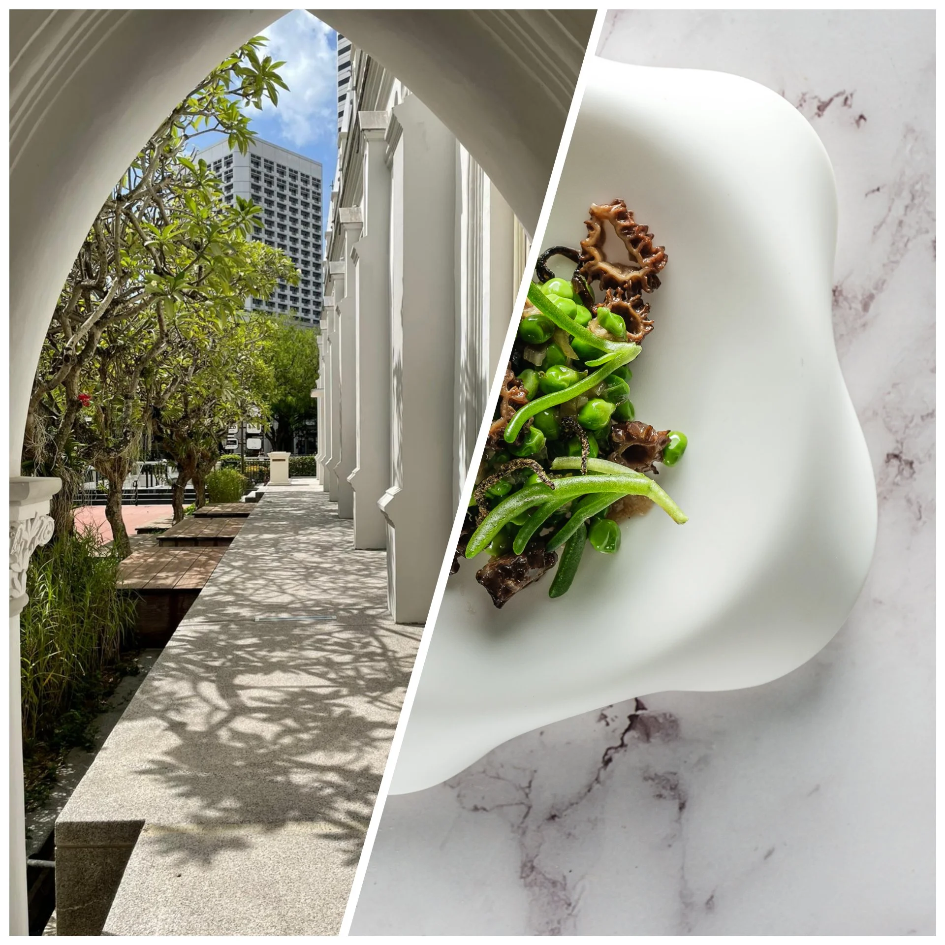Chijmes and food collage