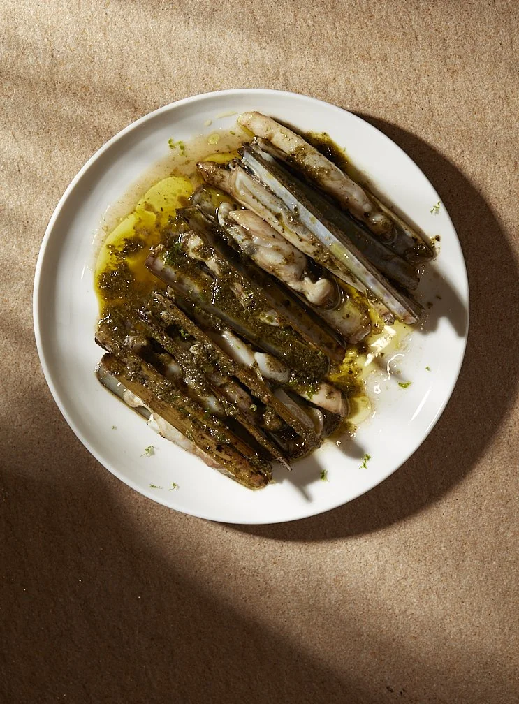 Razor clams