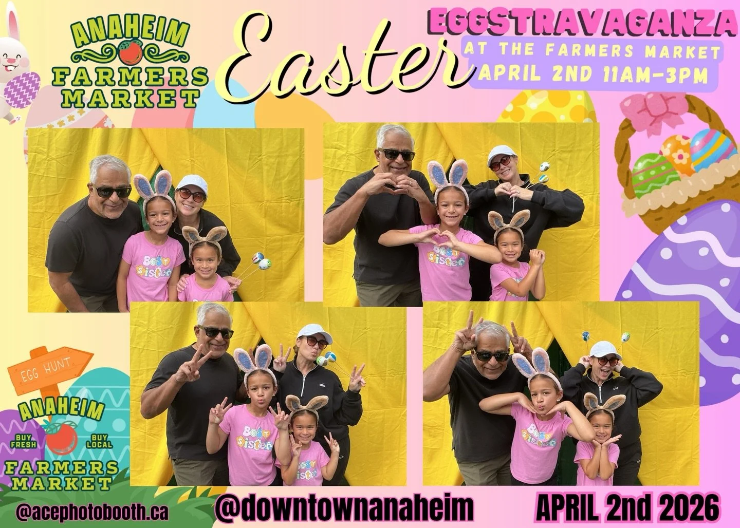 Downtown Anaheim&rsquo;s Easter Eggstravaganza was so amazing so glad we could be a part of the fun! 🐣🤩‼️