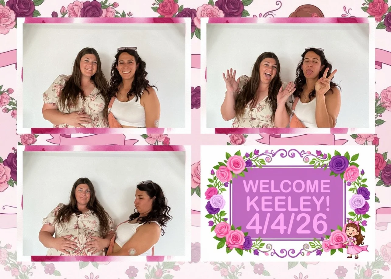 May showers bring April flowers! So glad to be a part of Keeley Michelle&rsquo;s Baby Shower so adorable! 🫶🏼🌺‼️