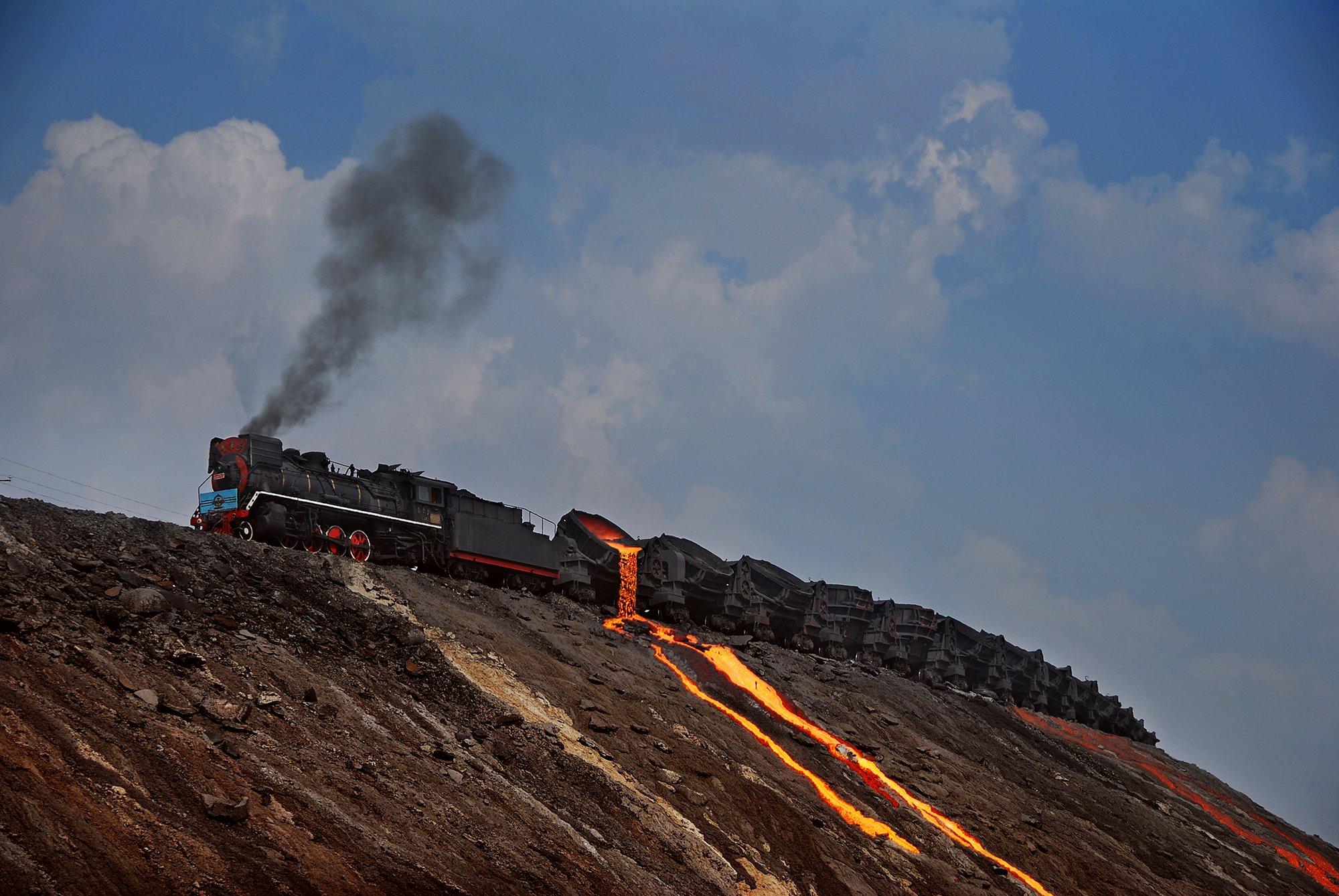 包頭鋼鐵廠的專用鐵路