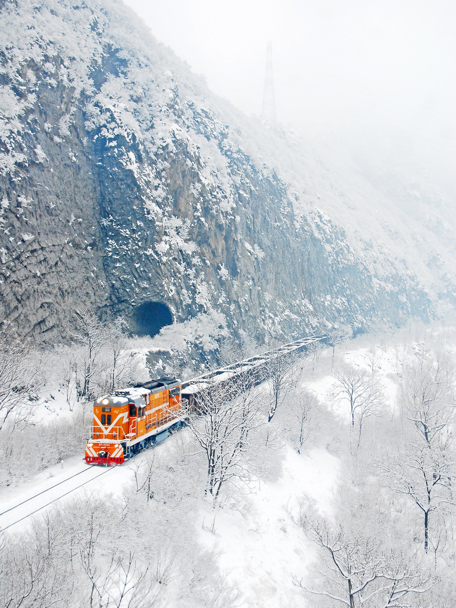 門齋鐵路丁家灘-色樹墳區間