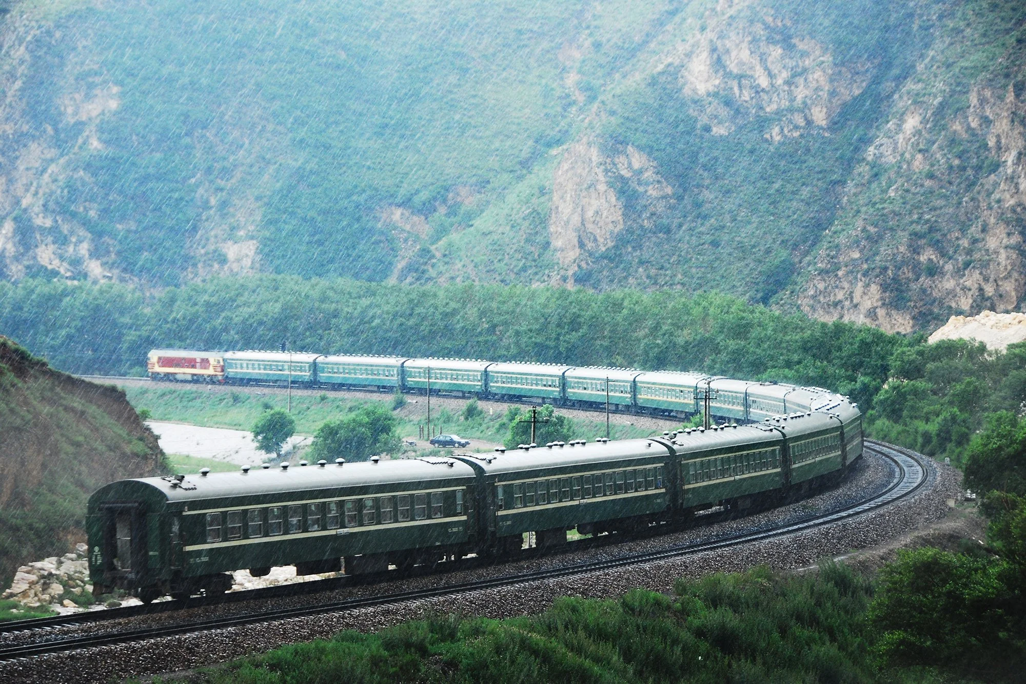 京綏鐵路卓資山段
