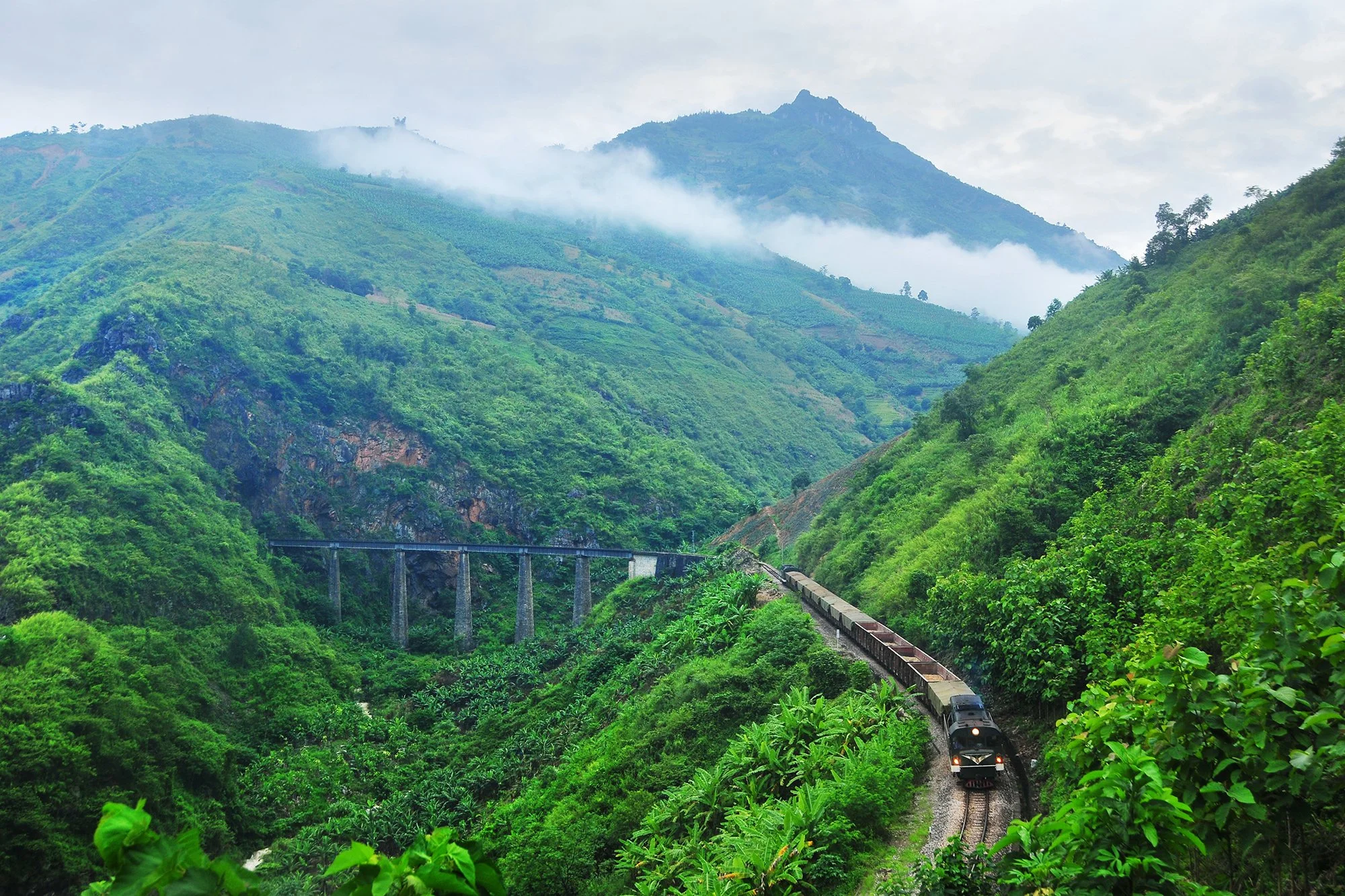 滇越鐵路白寨大橋