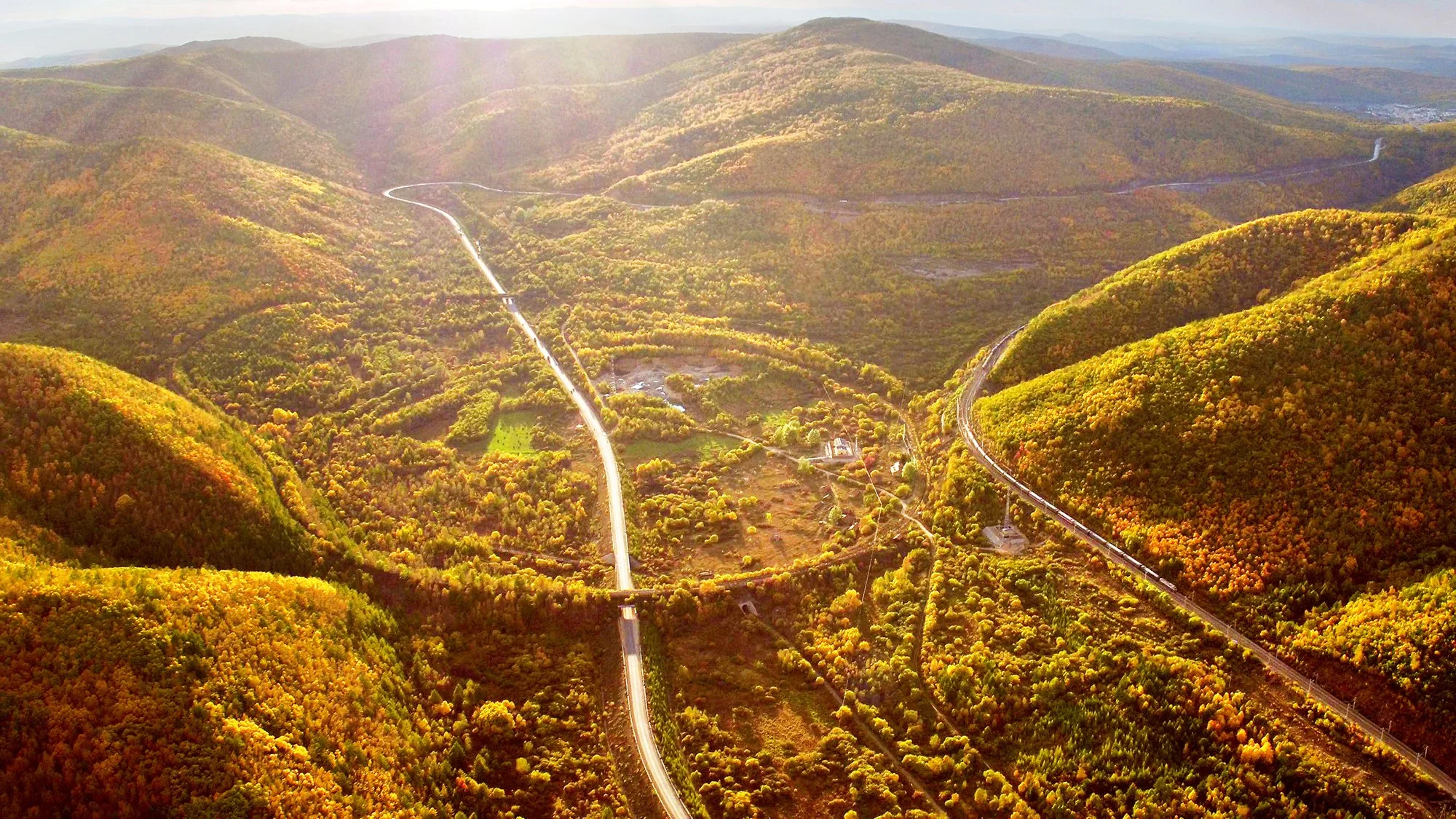 中東鐵路興安嶺螺旋展線