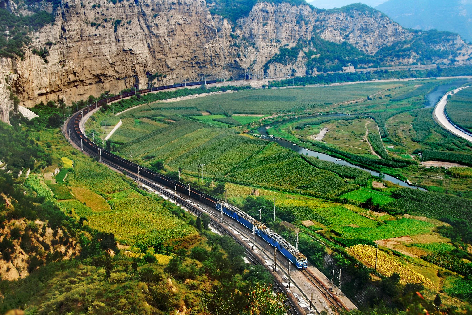 正太鐵路上盤石-岩會區間