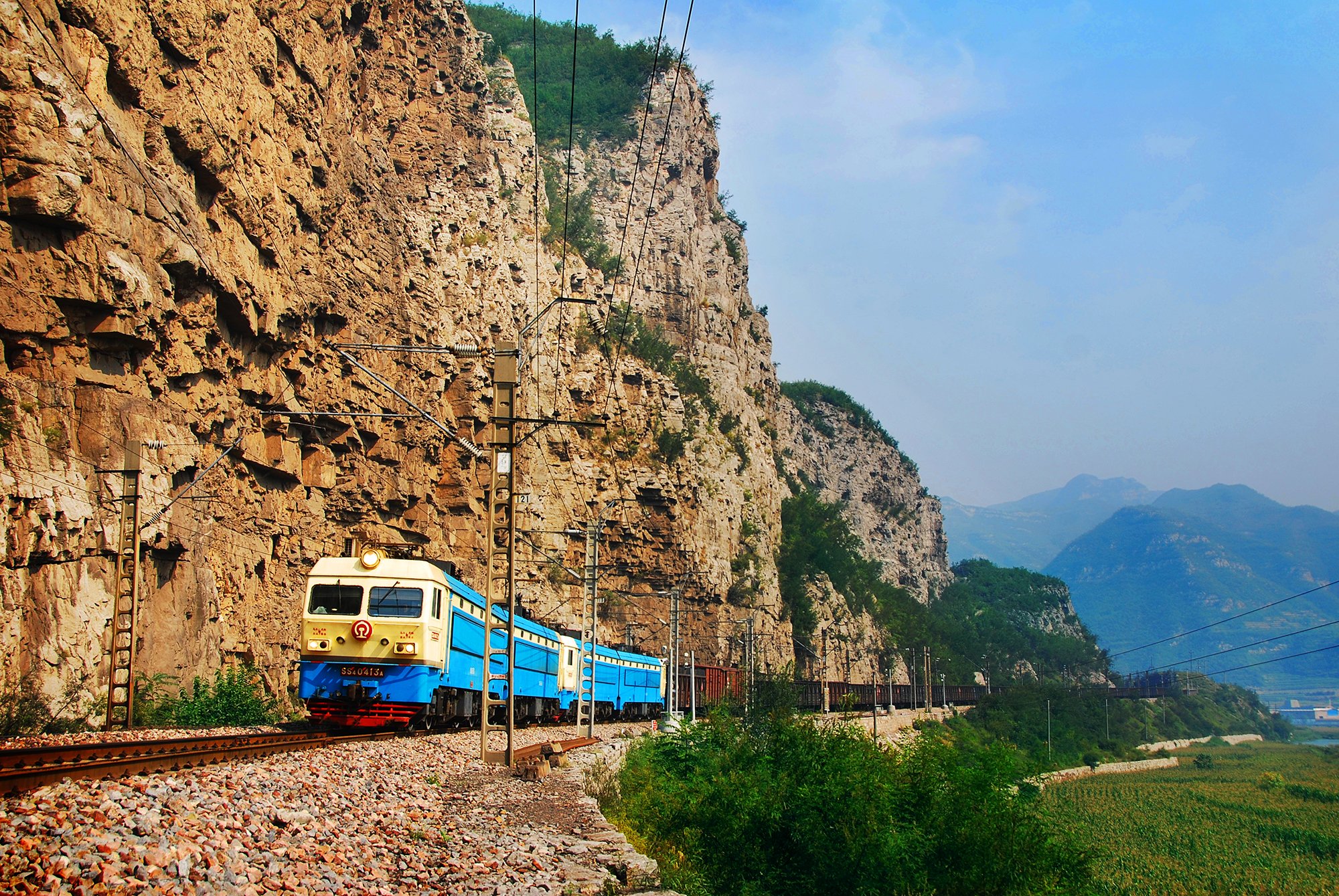 正太鐵路上盤石-岩會區間