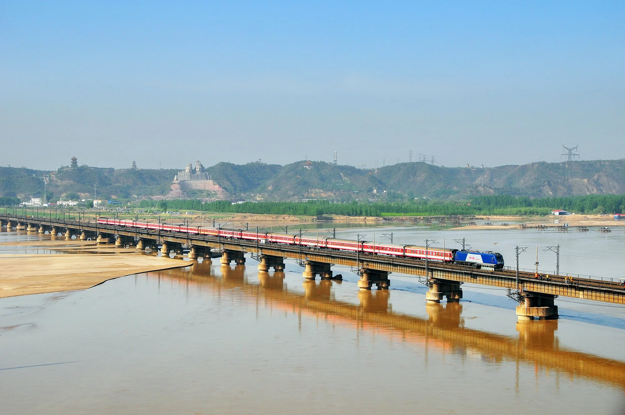 京漢鐵路黃河大橋