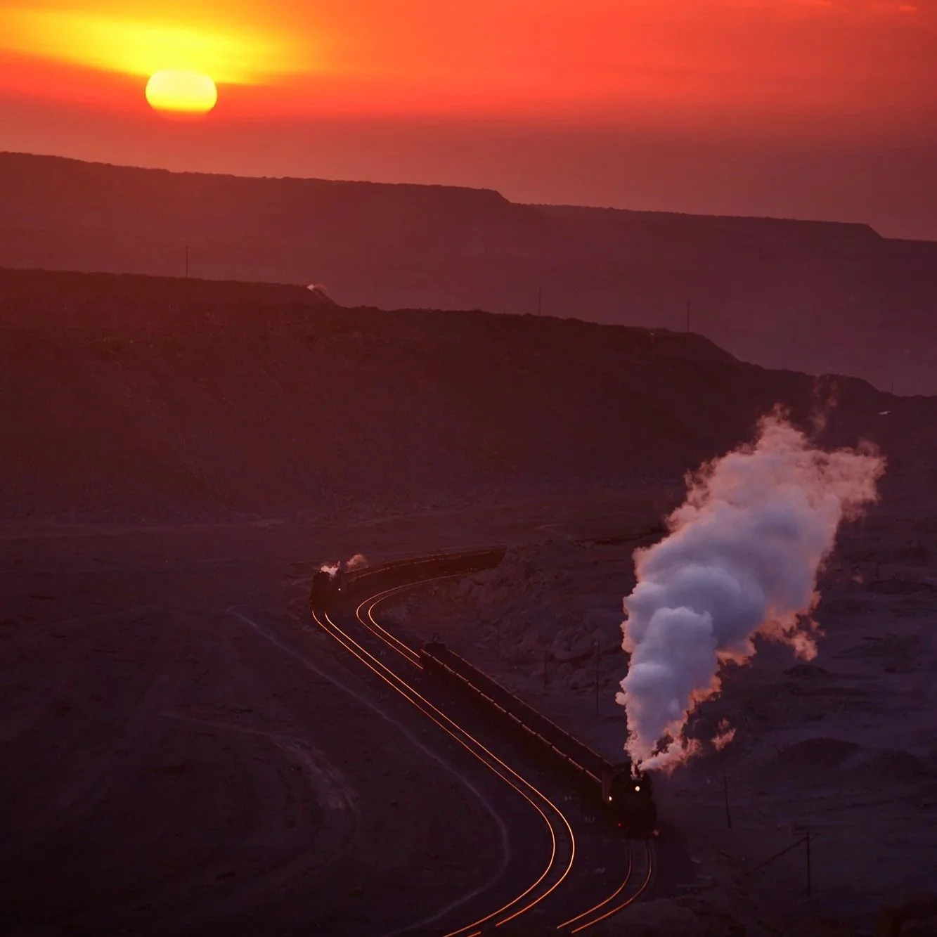 消失的中國鐵路風景
