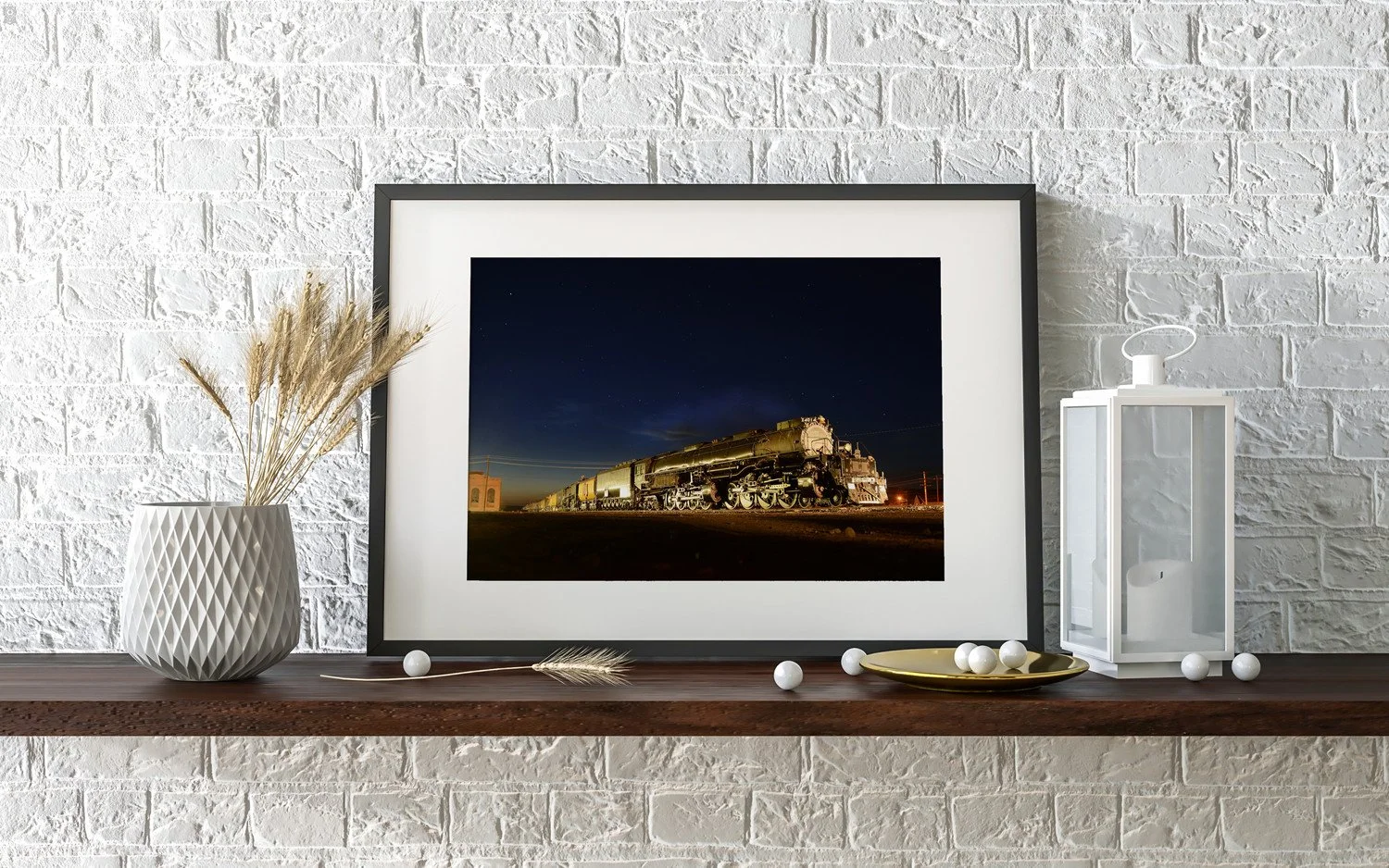 Union Pacific Big Boy 4014 Steam Locomotive Print - Large Train Front View Wall Art - Legendary Railway Photography - Industrial Decor