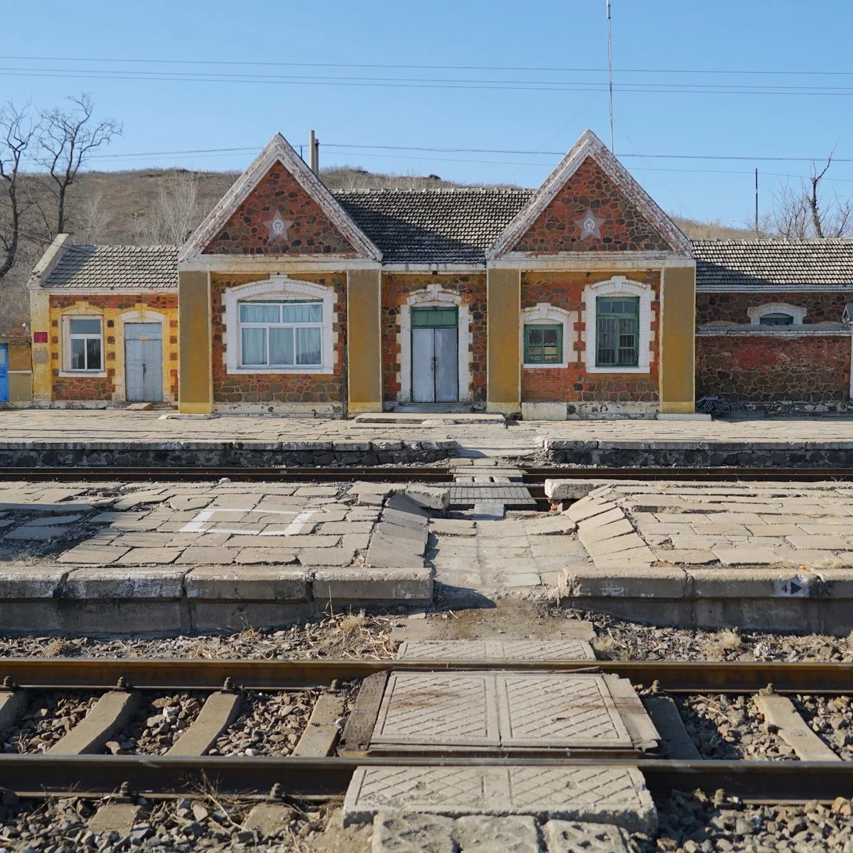 錦朝鐵路 周家屯車站