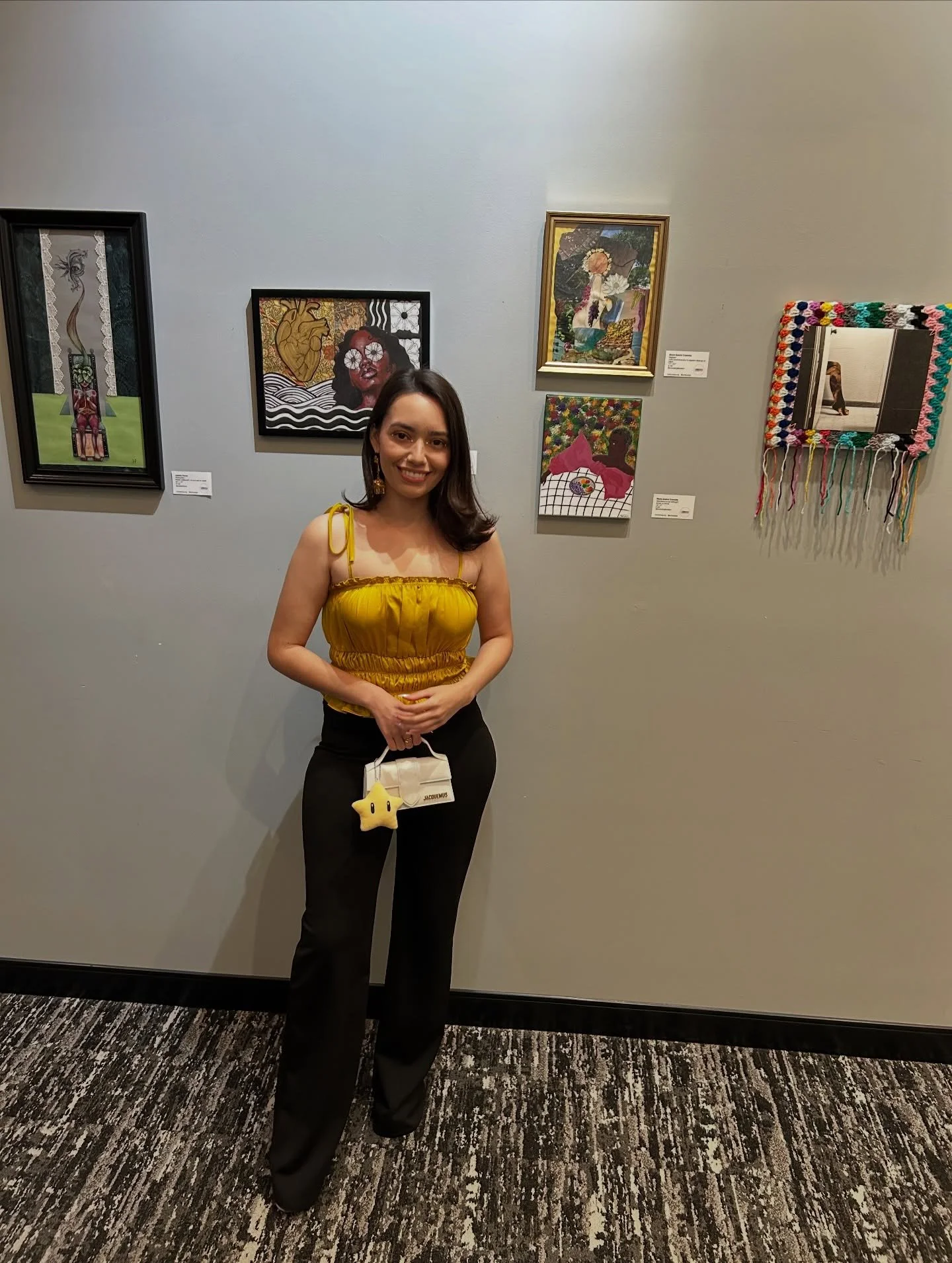 ⋆ ࣪ ⟡ ˗ˏˋ 🌟 ˎˊ˗ ⟡ ࣪ ⋆ Deeply grateful for a lovely opening night on Friday @luminariasa Pop-Up Art Gallery: &ldquo;The Divine Fem.&rdquo; Honored to be part of a show celebrating Women&rsquo;s History Month alongside wonderful local artists. &iexcl;