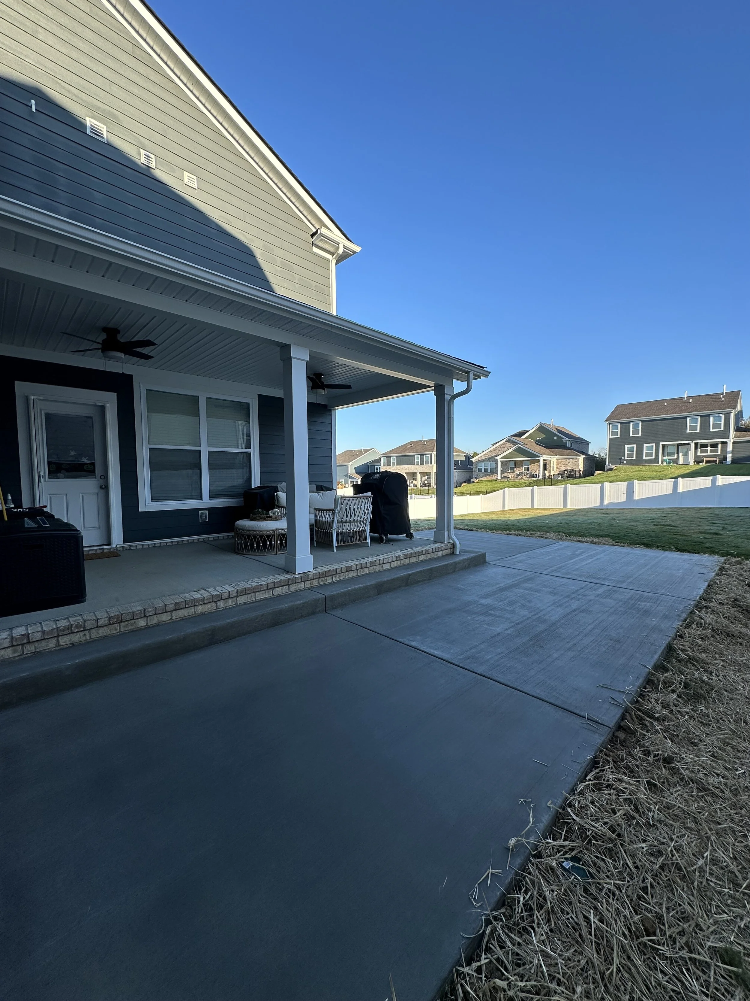 Concrete Patio
