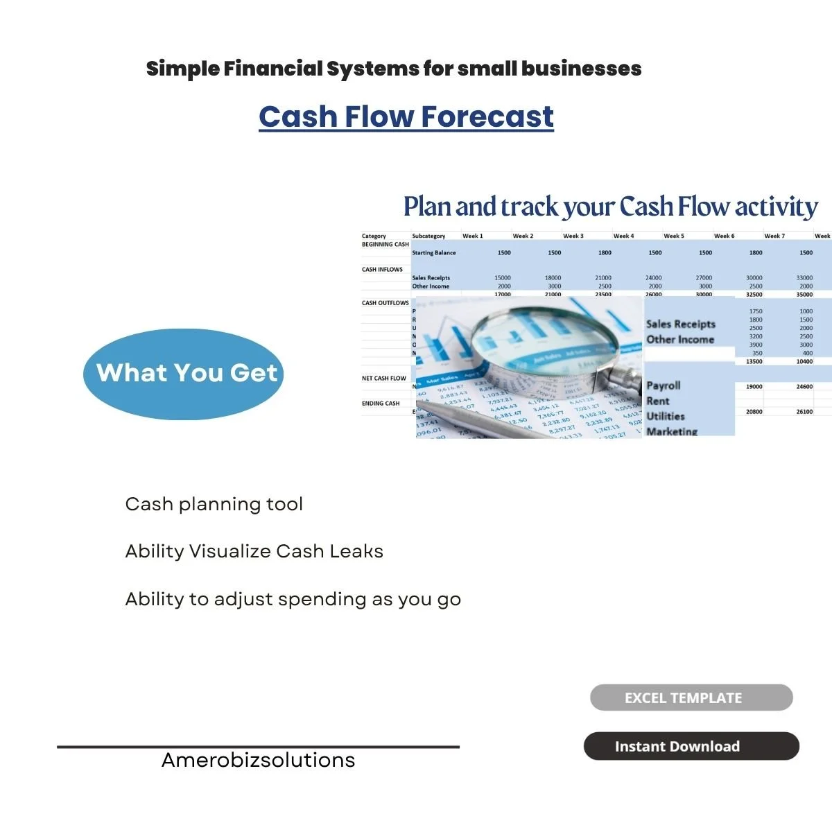 Cash Forecasting Template