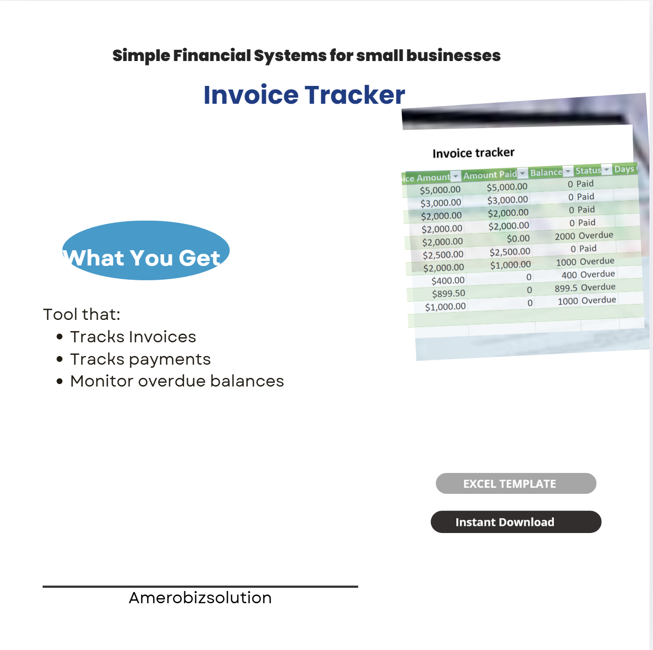 Simple Invoice Tracker