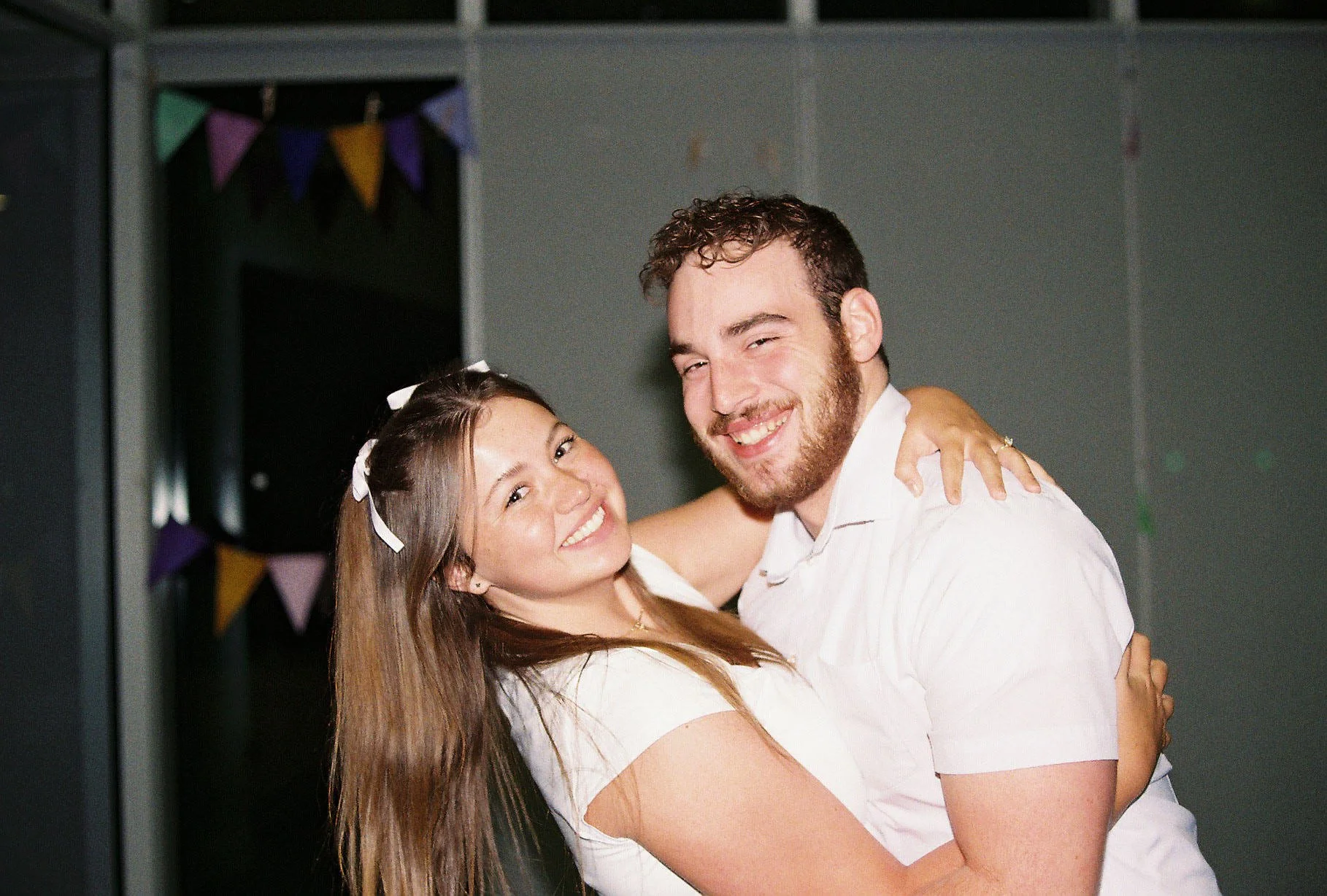 Amanda Lowry Wiberg with her husband Ethan