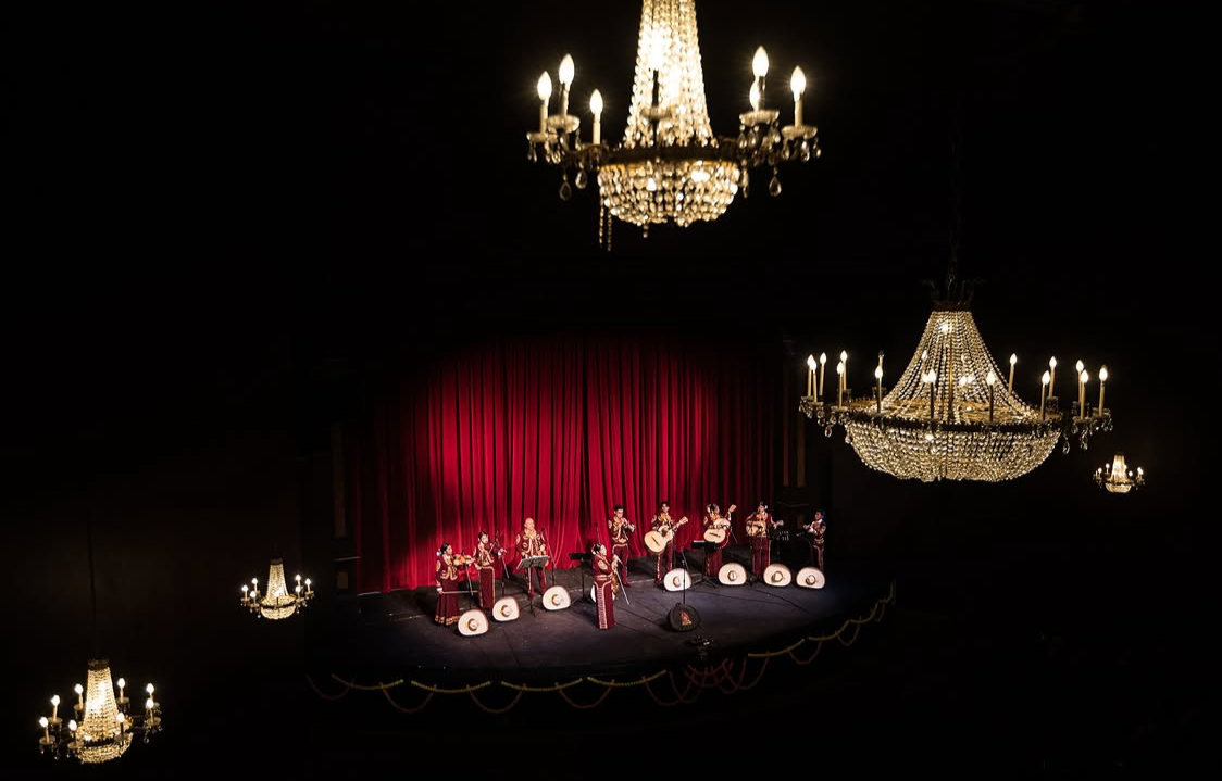 Mariachi Band performing in a theater