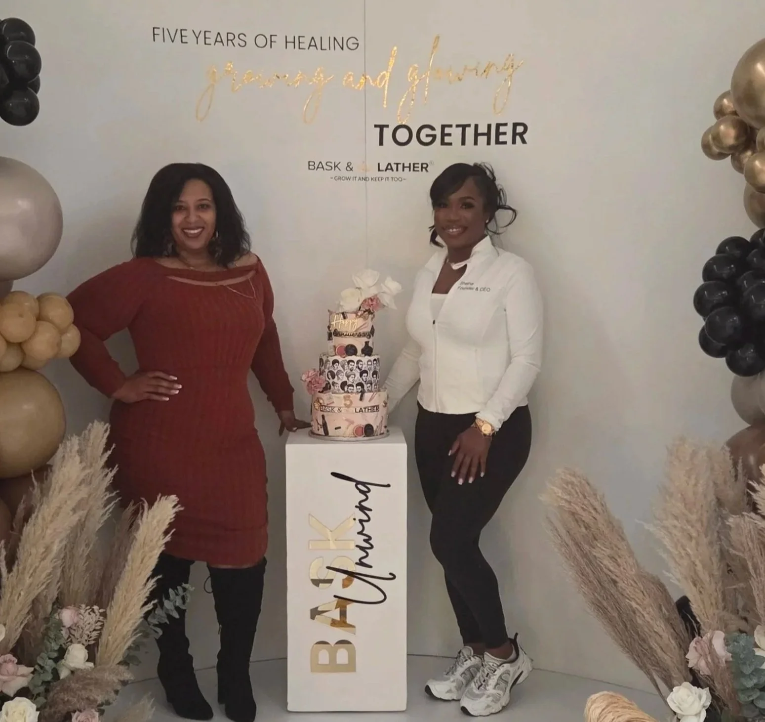 Bask & Lather Owner, Shaina and Tracey