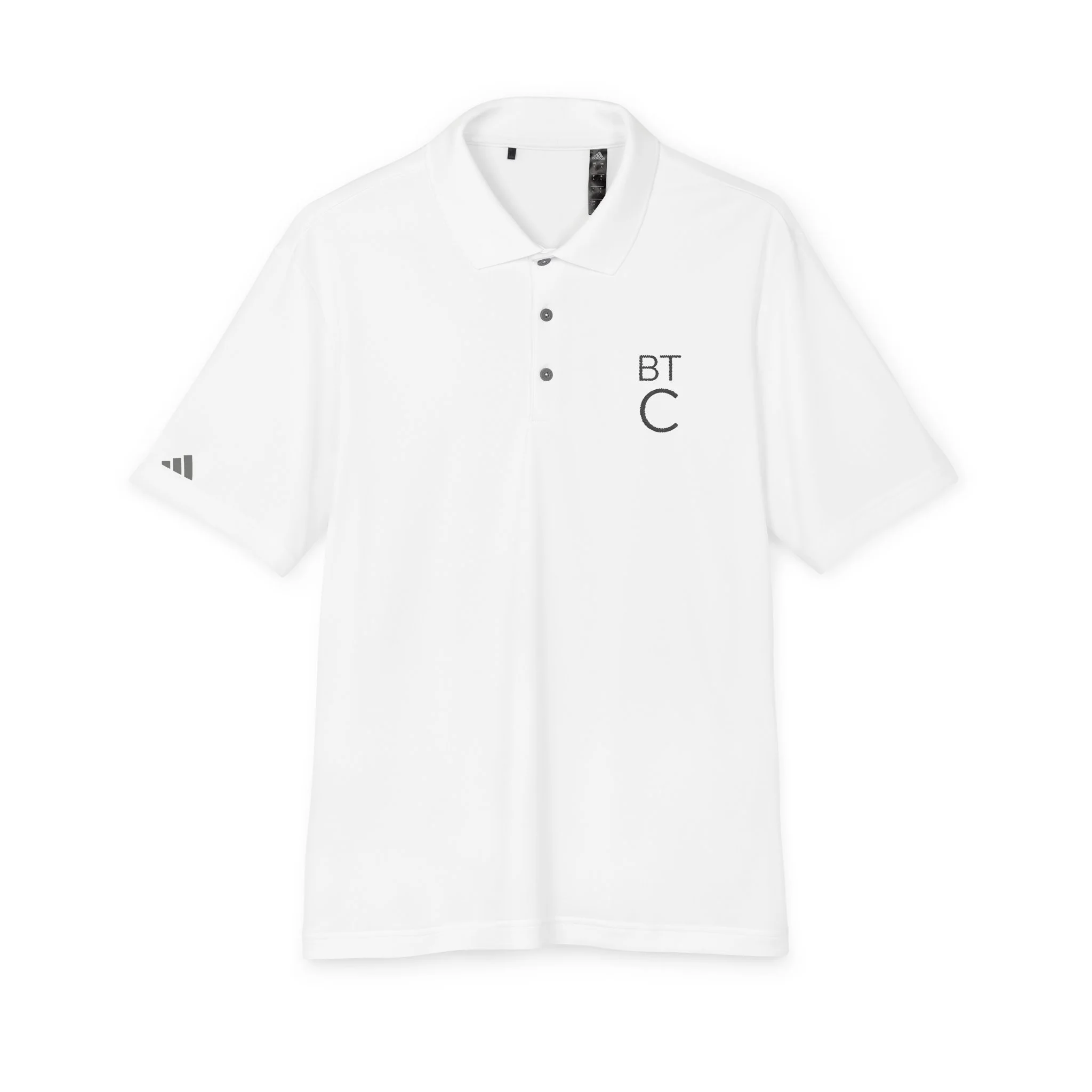 BTC Letter Polo - Premium Adidas Performance Polo