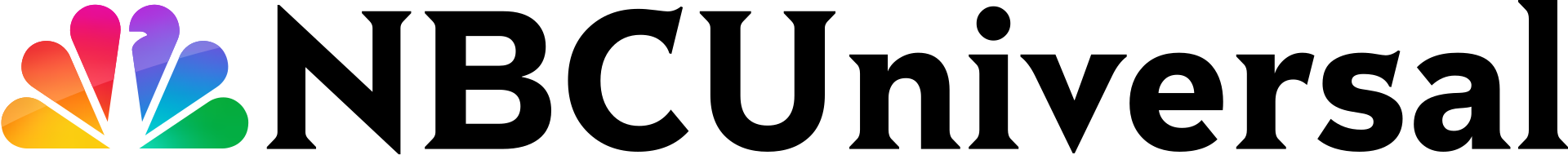Colorful rainbow logo for NBC.